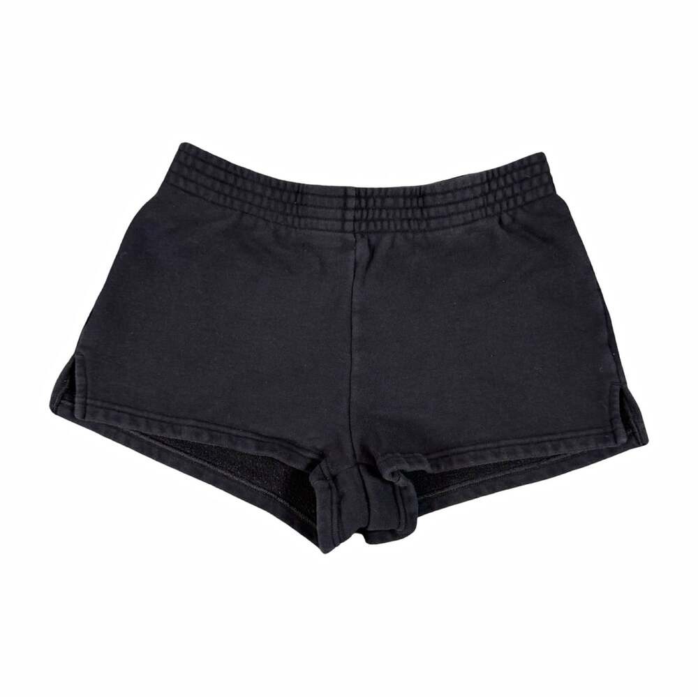 Tna Aritzia Cozy Fleece Women’s Athletic Short Shorts Black XS Elastic Waist